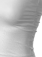 Vista 4 de MixMatchy - Juego de camisetas básicas tipo tubo con espalda descubierta para mujer, sin tirantes, casuales