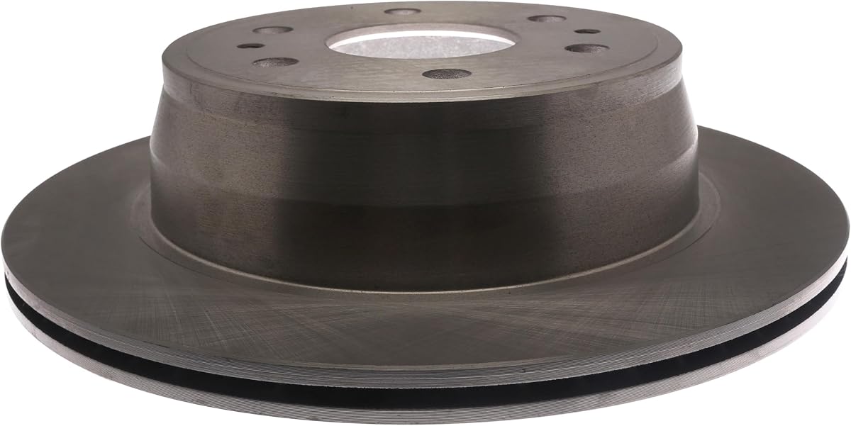 ACDelco Silver Rear Brake Rotor 18A81032A | GM 19340370 Brake Rotors for Select Chevy, Cadillac Escalade, Chevrolet Avalanche, Silverado 1500, Suburban, Tahoe, GMC Sierra, Yukon, and more