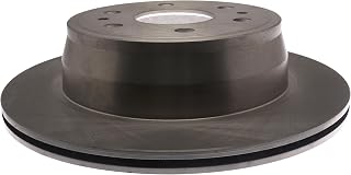ACDelco Silver Rear Brake Rotor 18A81032A | GM 19340370 Brake Rotors for Select Chevy, Cadillac Escalade, Chevrolet Avalanche, Silverado 1500, Suburban, Tahoe, GMC Sierra, Yukon, and more