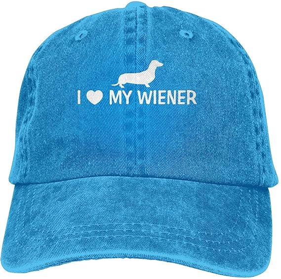 N A Wiener Dog Unisex Adult Cap Adjustable Cowboys Hats Baseball Cap