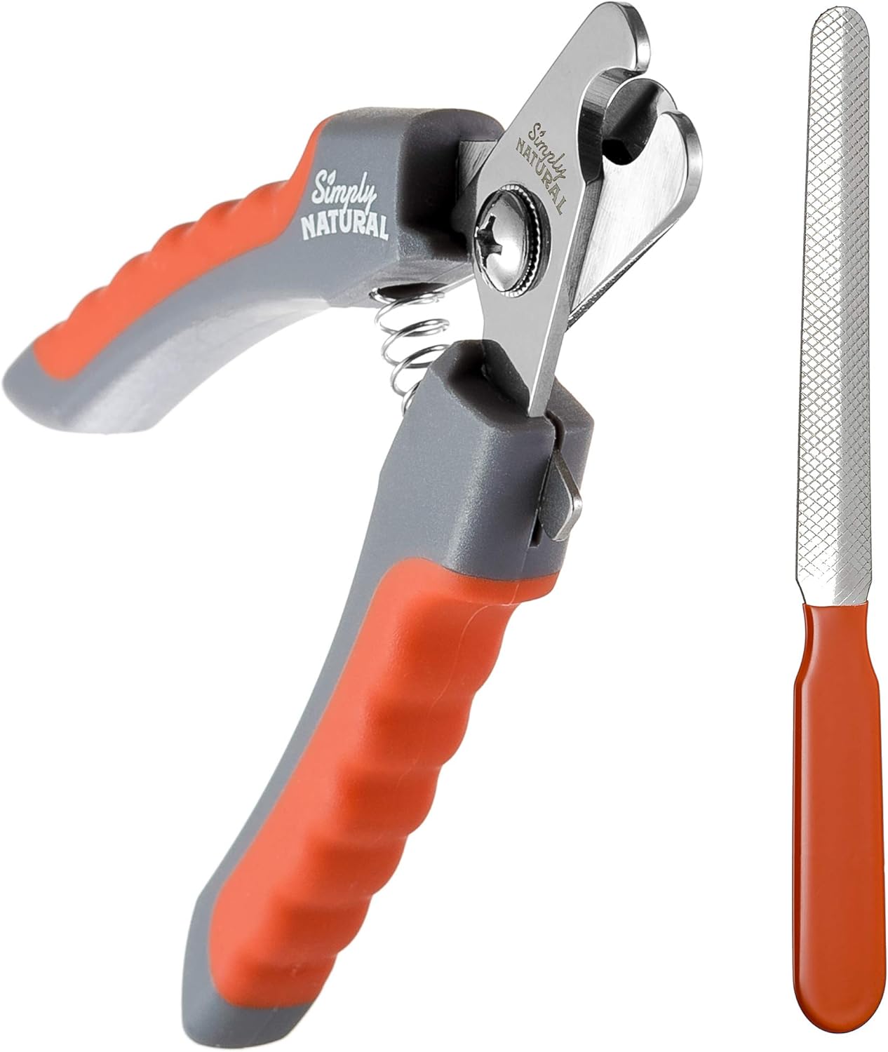 𝗦𝗶𝗺𝗽𝗹𝘆𝗡𝗮𝘁𝘂𝗿𝗮𝗹® Pet Nail Clippers with Nail File Dog Nails Clippers