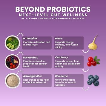 NEXT-MICROBIOME Boost Synergy Probiotic Akkermansia Muciniphila, Clostridium Butyricum HMO Ashwagandha, Supports Microbiome, Digestive Wellness Gut Health for Men & Women (60 Capsules, 1-Pack)