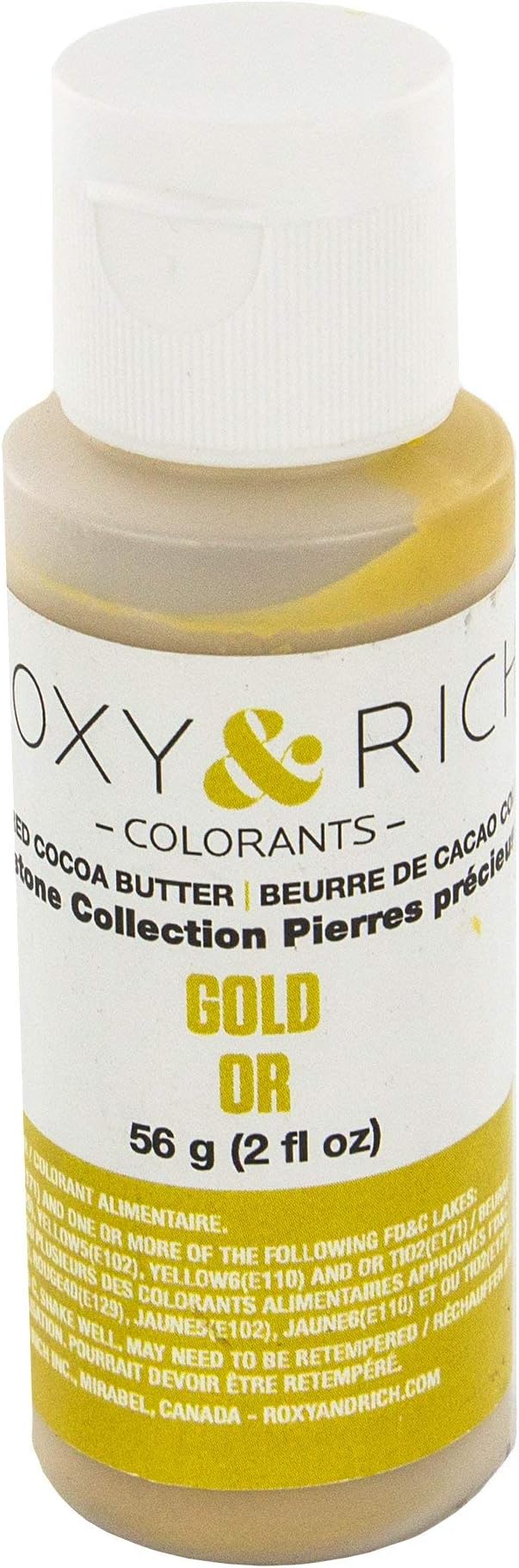Gemstone Collection Cocoa Butter, 56 Grams Gold