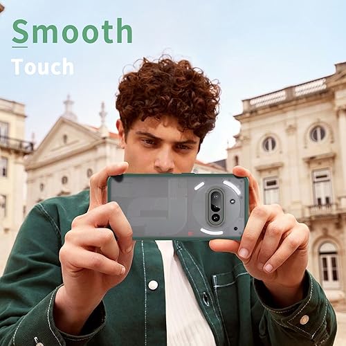 Miniatura 7 de Qiinogow Funda compatible con Samsung Galaxy S10e, funda delgada para teléfono con absorción de golpes, funda protectora de goma TPU de fibra de
