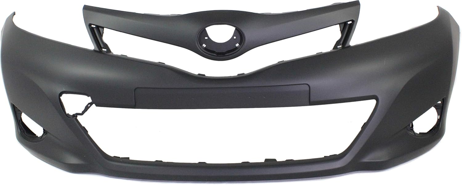 Garage-Pro Front Bumper Cover Compatible with Toyota Yaris 2012-2014 Primed Japan Built CE/L/LE Models