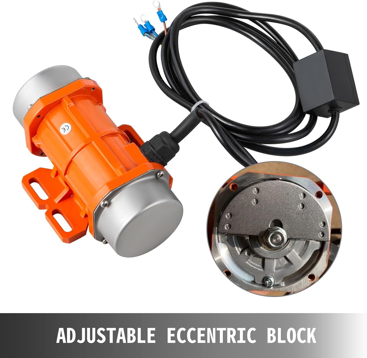 Concrete Vibrator Motor Vibrating 40W Single Phase AC Electric Aluminum Alloy Case 3000rpm,High Efficiency