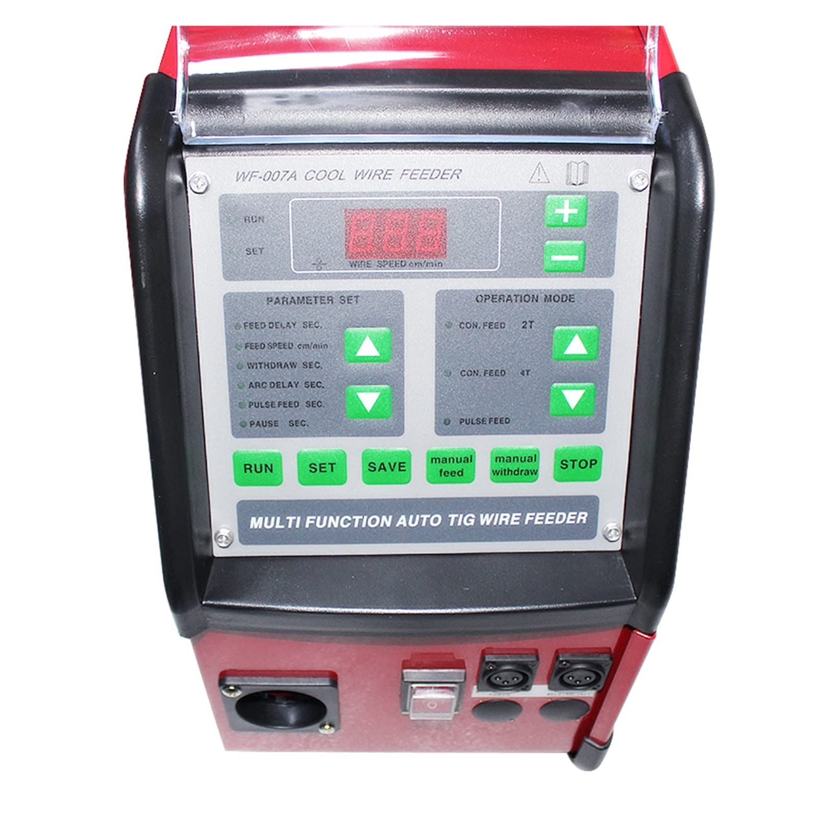 Máquina de alimentación del alimentador de alambre frío de TIg Controlada digitalmente for soldadura de pulso Tig para un trabajo eficiente