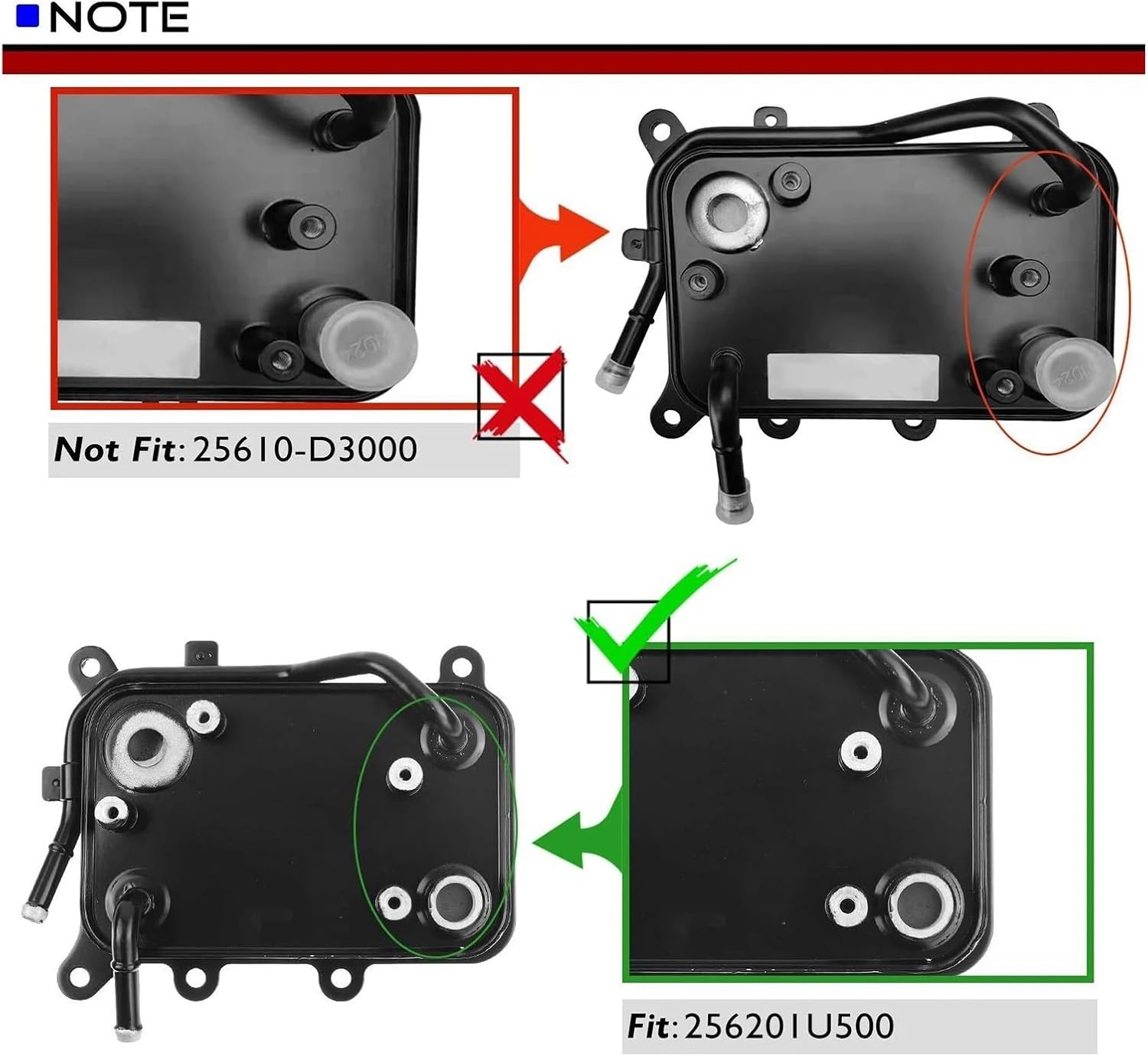 1PC Transmission Fluid Cooler 2016-2019 Compatible With Hyundai Tucson Compatible With Kia Sorento 25620-D3000 Cooling System Oil Coolers Engines Parts