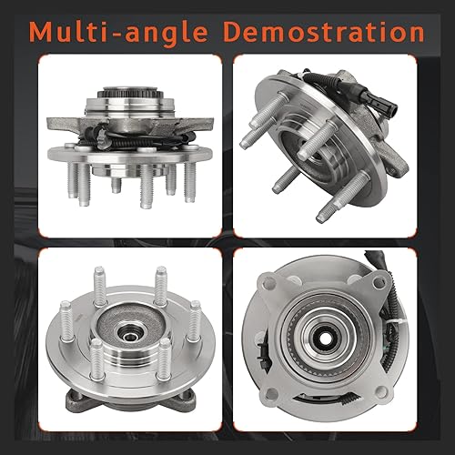 Miniatura 6 de DRIVESTAR 515079 1 Buje para rueda delantera y soporte nuevo, apto para Ford F150 Pickup Truck 4WD 4x4 ABS