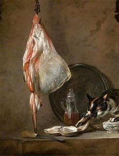 DTVWHQOHR Famous Art Painting Artwork Print Poster the Ray by Jean-baptiste-simeon Chardin Wall Canvas Poster for Office Decor 60x90cm
