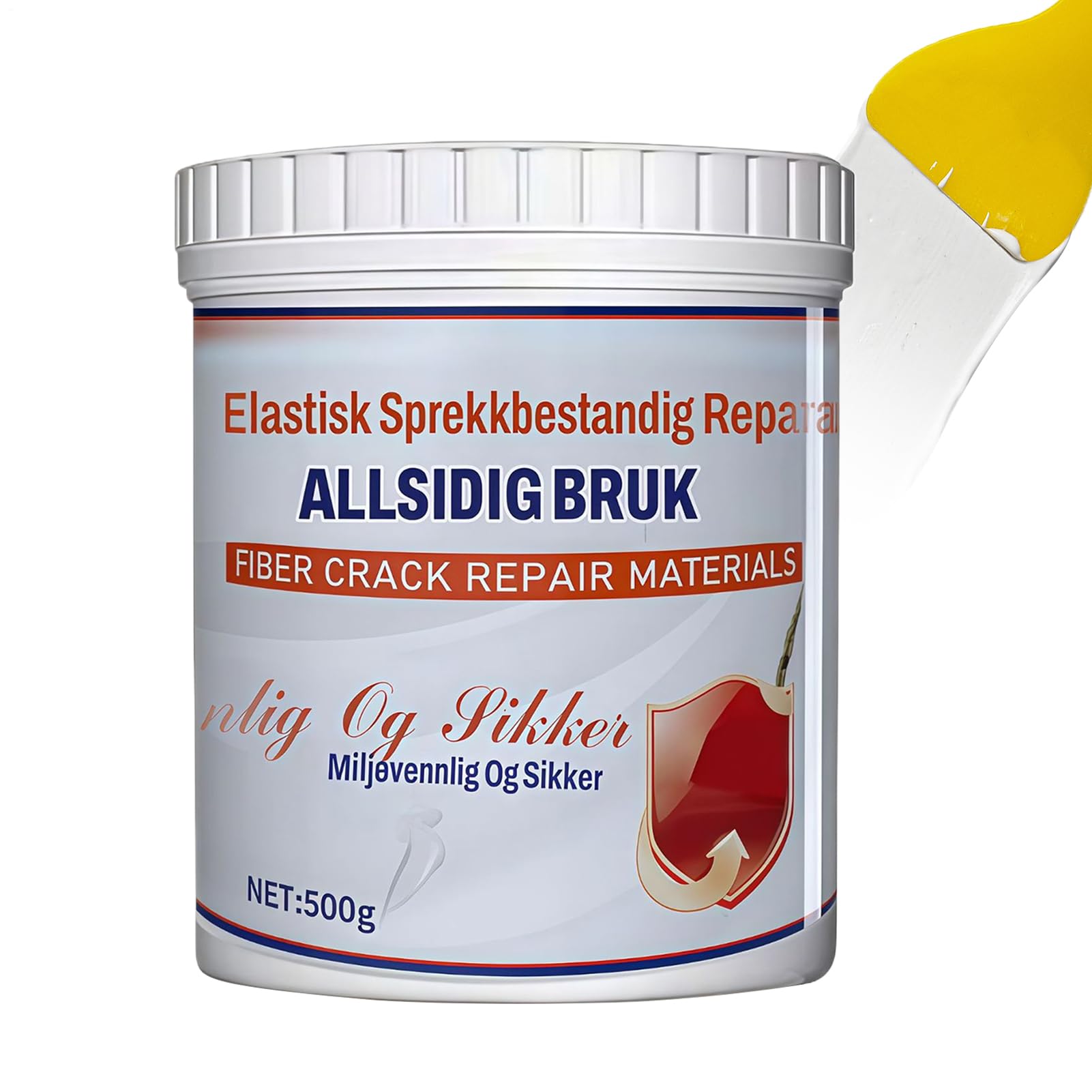 Pâte de réparation murale imperméable 500g enduit boucher trous - 8
