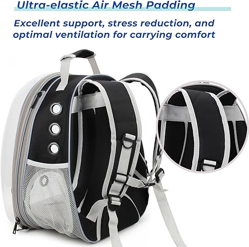 Miniatura 5 de LOLLIMEOW Pet Carrier Backpack Bubble Backpack Carrier Cats and PuppiesAirline-Approved Designed for Travel Hiking Walking  Outdoor Use