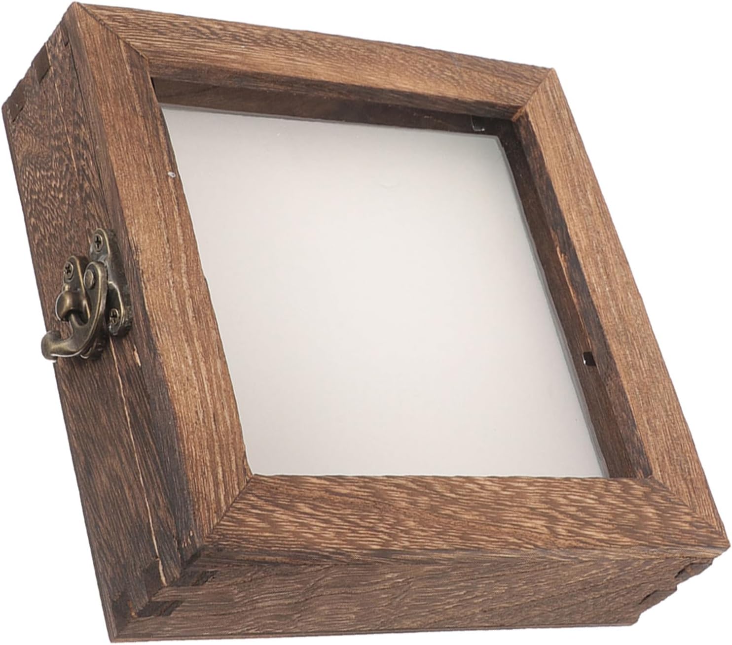 Holibanna Wooden Shadow Box for Insect Specimen Display Pinning Case Window Portable Insect Observation Container