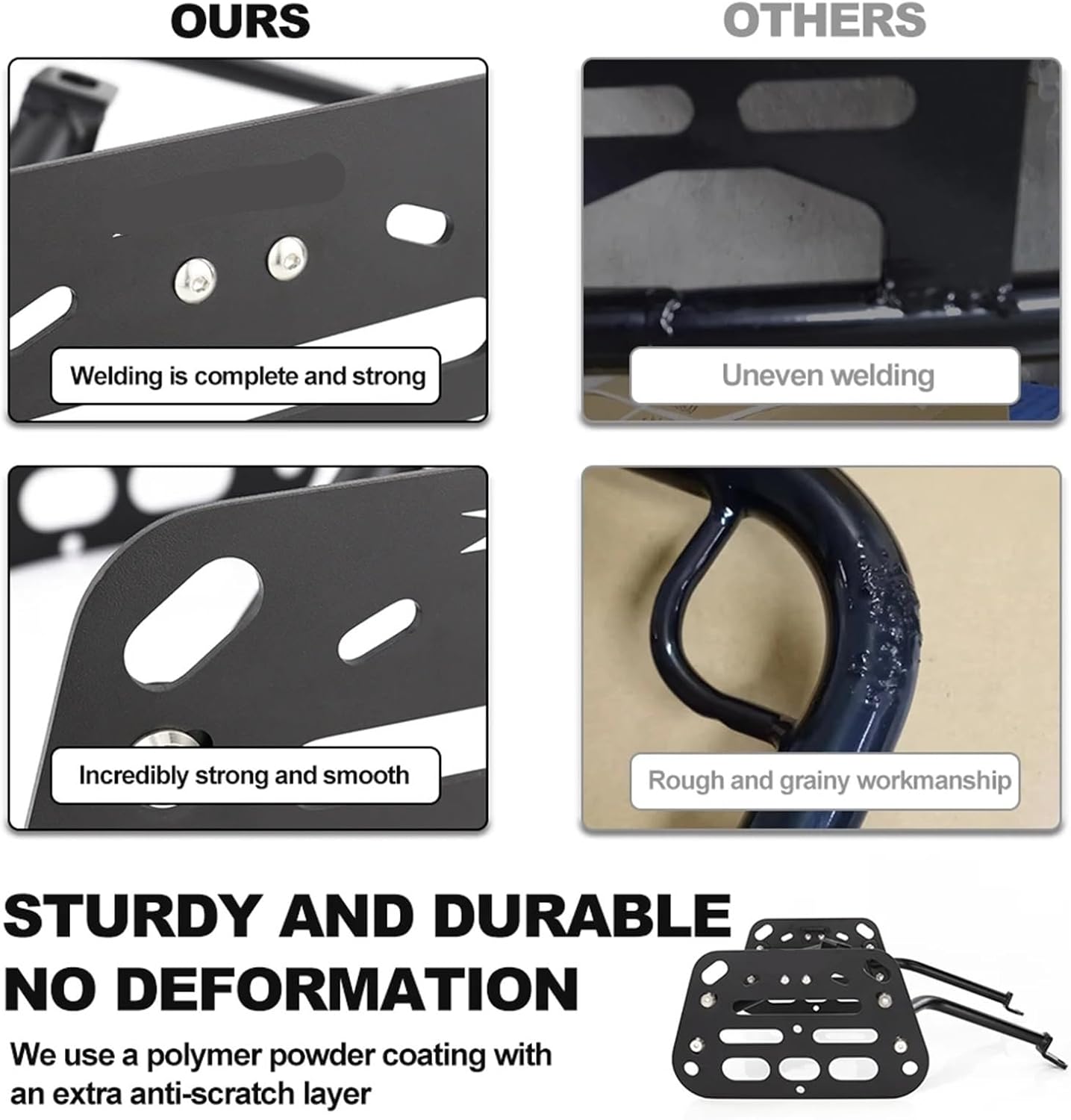 Replacement Motorcycle Saddlebag Support Bars Mounting Brackets For Suzuki GSX-S 950 GSX-S1000 2021-2023 2024 1000 Side Pannier Racks