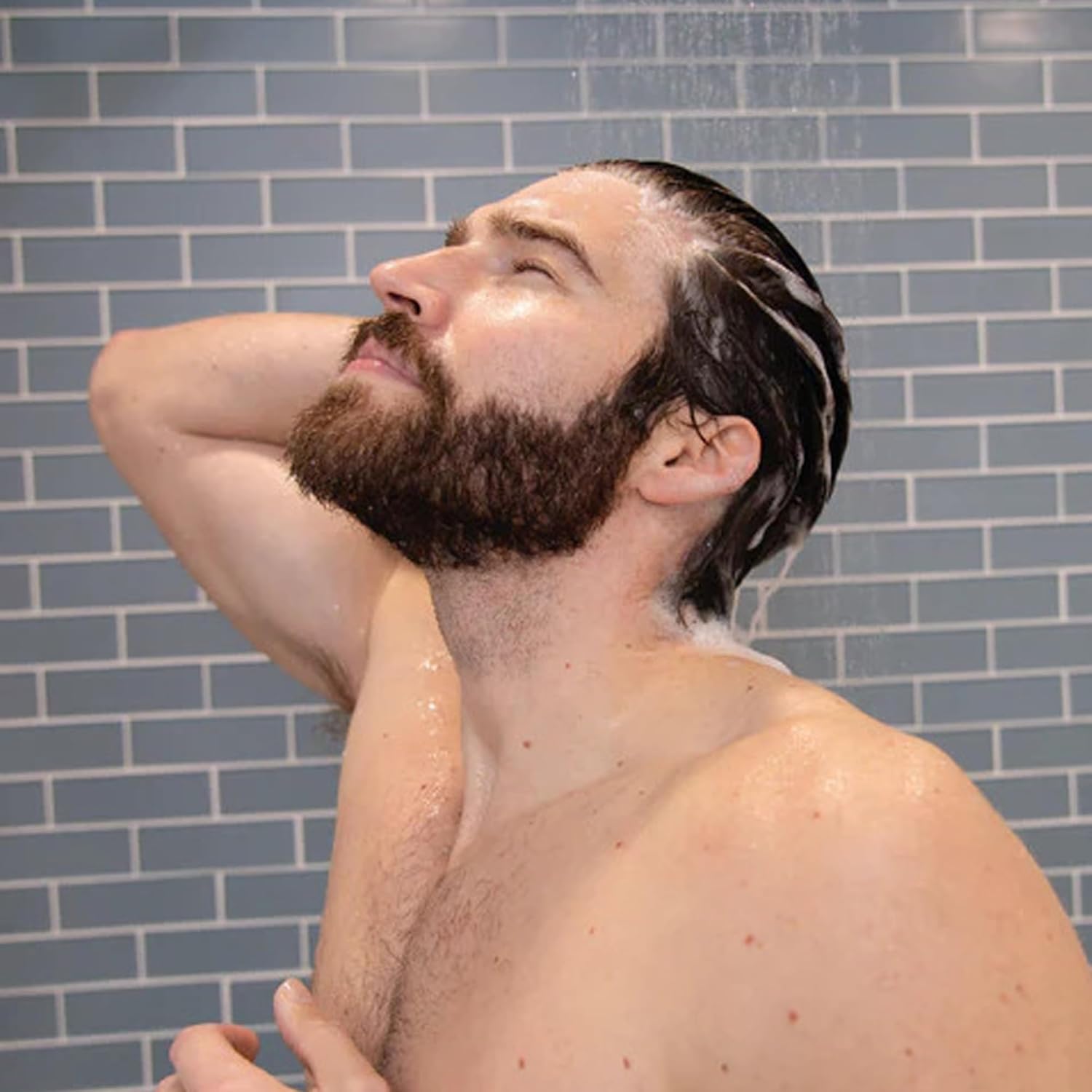 Billy Jealousy Fuzzy Logic Strengthening Mens Shampoo, Adds Volume, Prevents Hair Loss, Promotes Circulation & Healthy Growth, Peppermint Scent