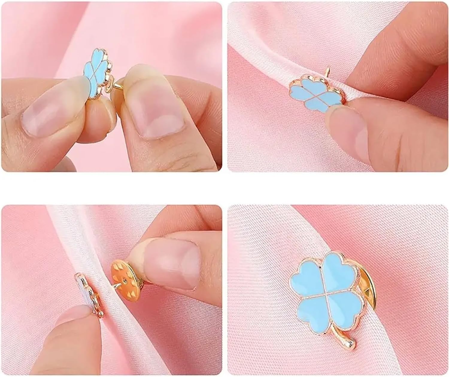 Pin Backs for Crafts 600-Set Gold Rhodium Nail Tie Tack Bases for Metal Pin Clasp Brooch DIY Jewelry Making for Securing All Standard Enamel/Metal Craft Pins(Gold)