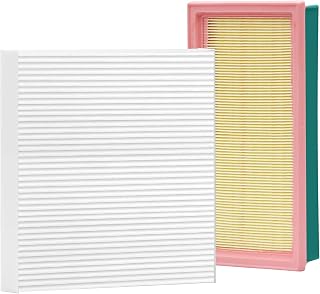 White Cabin Engine Air Filter Kit for Nissan Murano 2024-2015