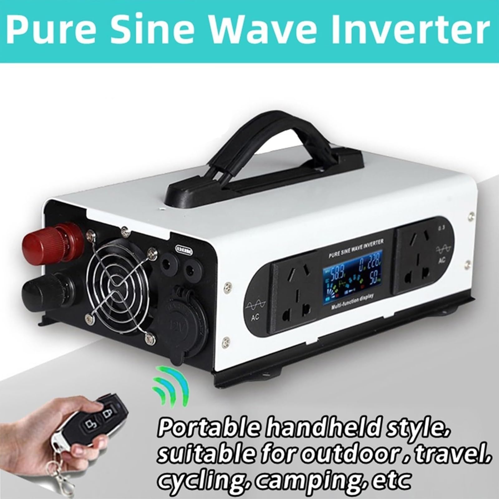 Inversor HíBrido Solar 3100W Alta Potencia, Inversor Onda Sinusoidal Pura