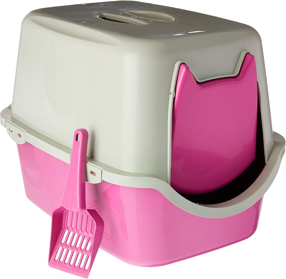 Durapets Toalete para Gatos, Rosa