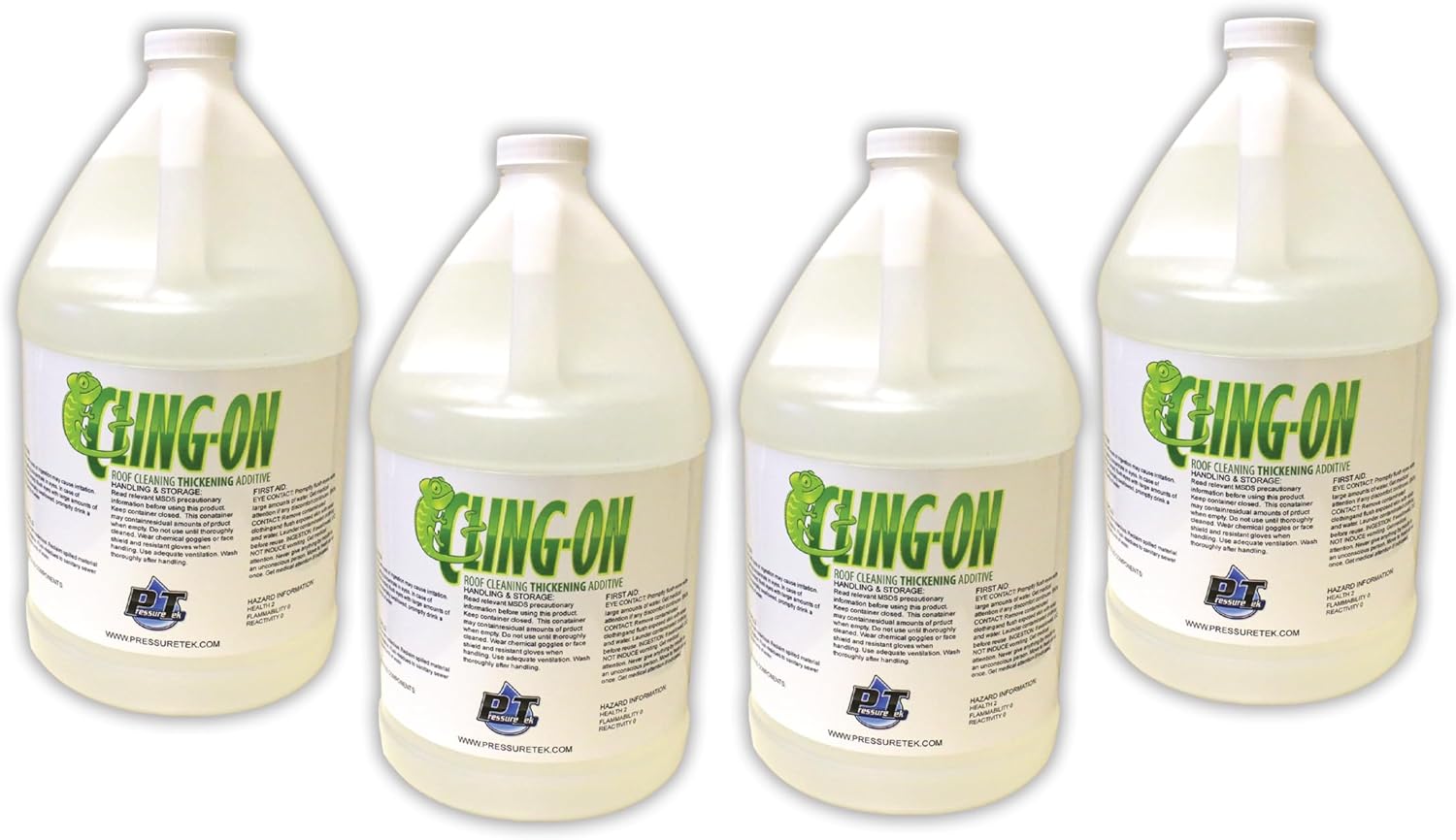 Cling On: Apple Scented Roof Surfactant, Roof Wash Additive for Even Distribution and Easy Rinsing, 64 Fl Oz (4)