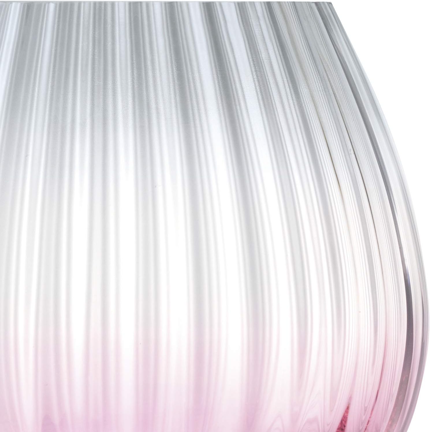 LSA DU15 Dusk Lantern/Vase H13 cm Pink/Grey