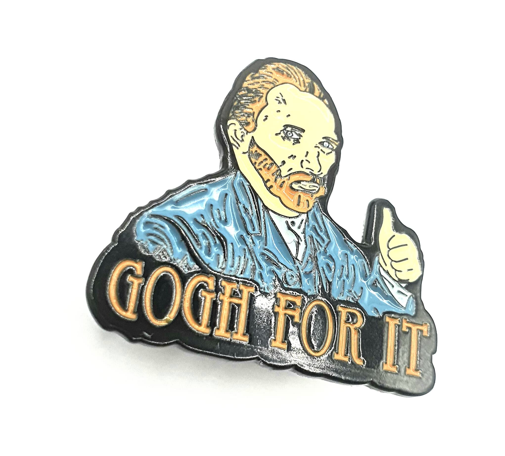 Spilla Rana Con Dito Medio - Slogan "Middle Finger Swear Attitude" In Metallo Smaltato