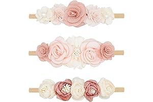 Baby Girl Flower Headbands - Infusing Joyous Style into Your Little One's Wardrobe