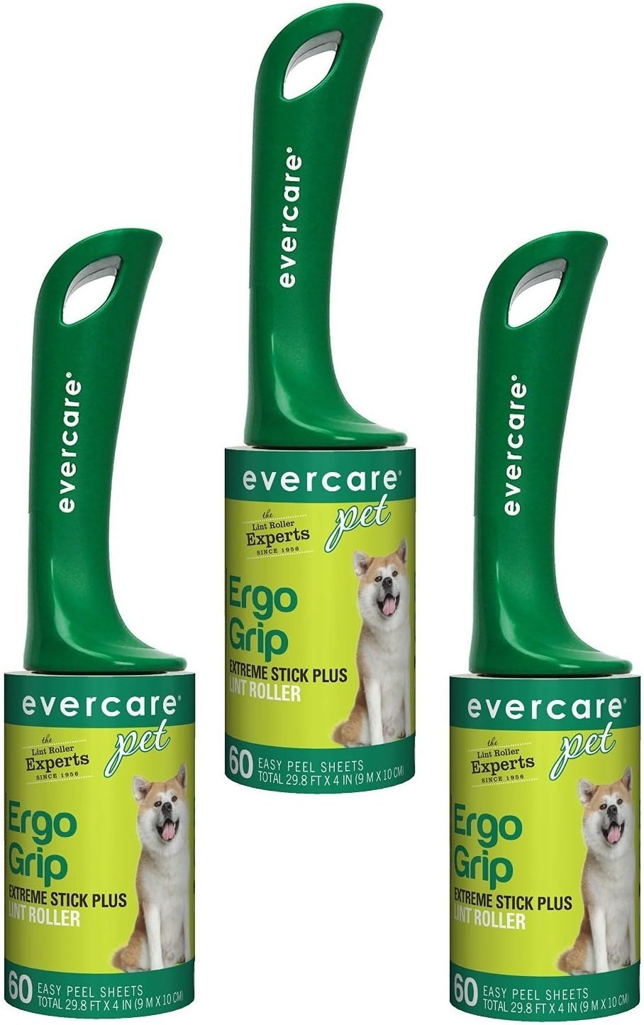 Evercare Extra-Sticky Pet Hair Rollers (3 Pack)