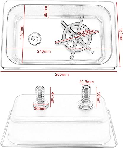 Vista 11 de DIBTSA Enjuagadora para jarra, lavadora automática de vasos de vidrio, limpiador de tazas de té con leche de acero inoxidable, para el hogar