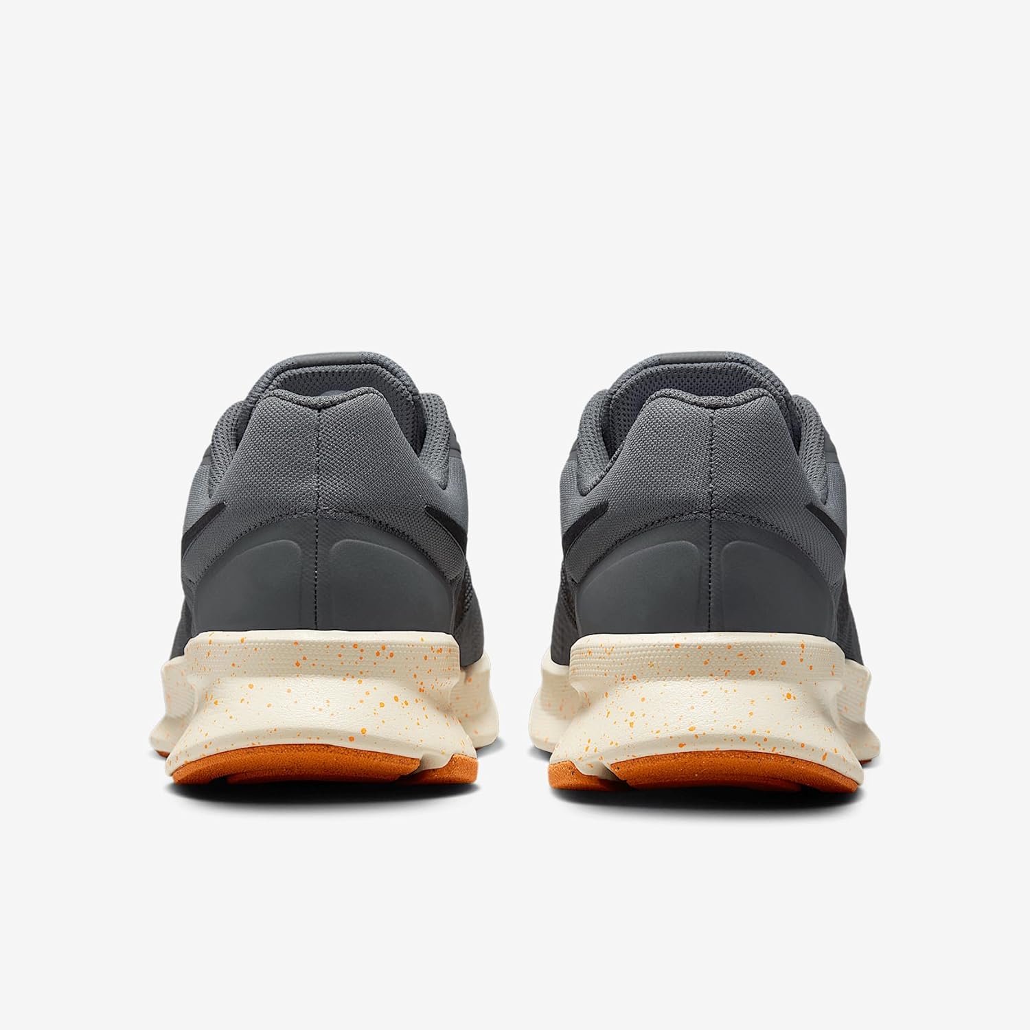 Nike Run Swift 3 Men's Road Running Shoes (HV5226-068, Iron Grey/Total Orange/Volt/Black) Size 11