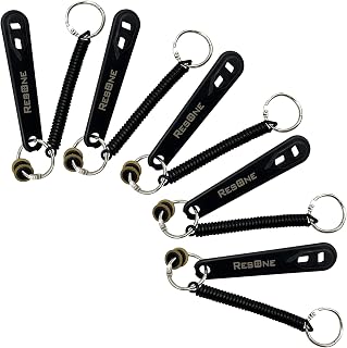 Plastic Medical Oxygen Tank Wrench 5 Pack - Durable ABS with Bungee Cord & 2 Yoke Washers - Fits CGA-870 Post Valves - Perfect Oxygen Accessories for Medical Oxygen Tank & Regulator Seal