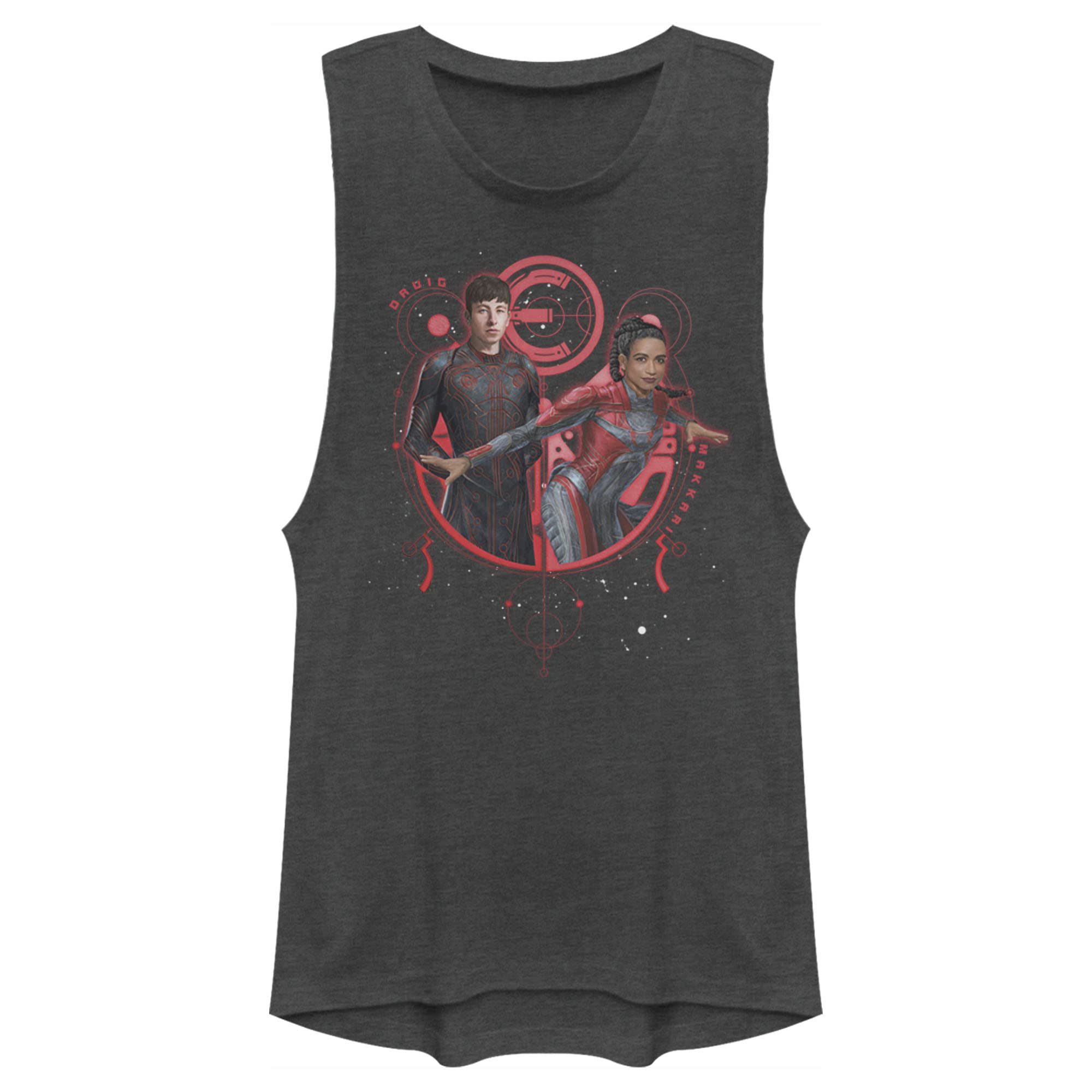 T-shirt Marvel Druig et Makkari haut confortable imprimé durable - 5