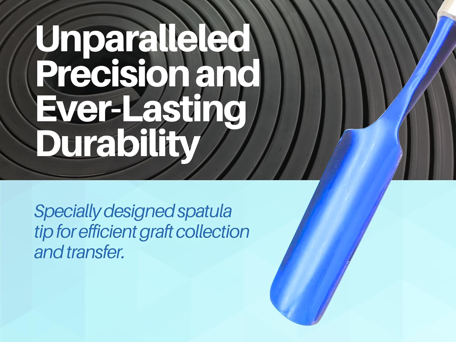 ARTMAN INSTRUMENTS Dental Implant Bone Graft Carrier – Titanium Coated Double Spoon Spatula, Bone Grafting Tool, Surgical Bone Filler Applicator, Autoclavable, Stainless Steel