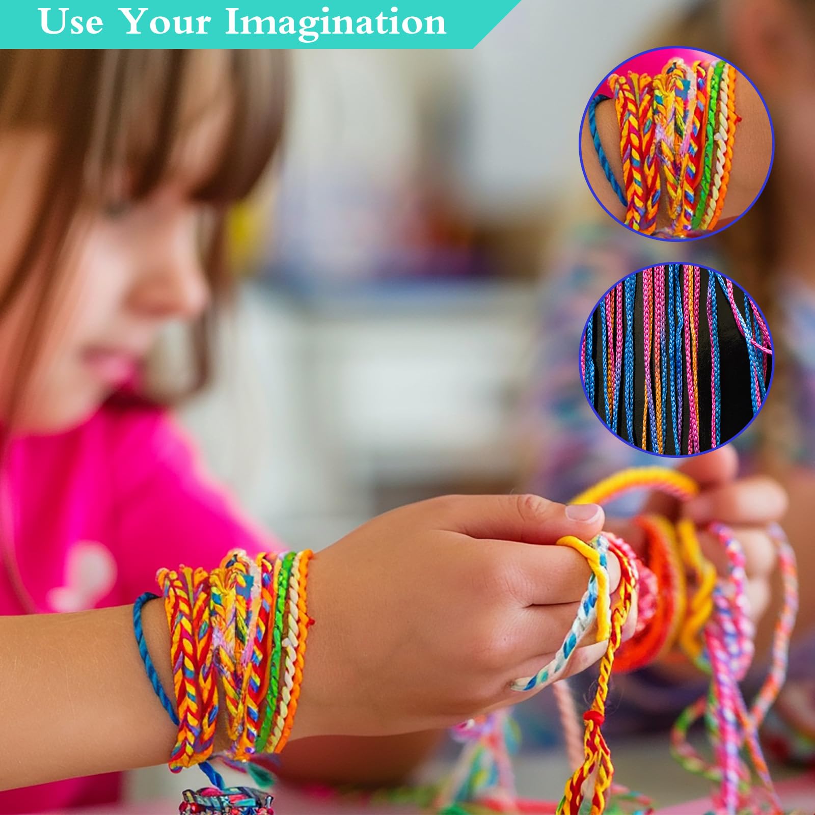 200 Fili Scooby Doo 1.8mm - 20 Colori Per Braccialetti E DIY, Con Gancio E Anello Chiusura