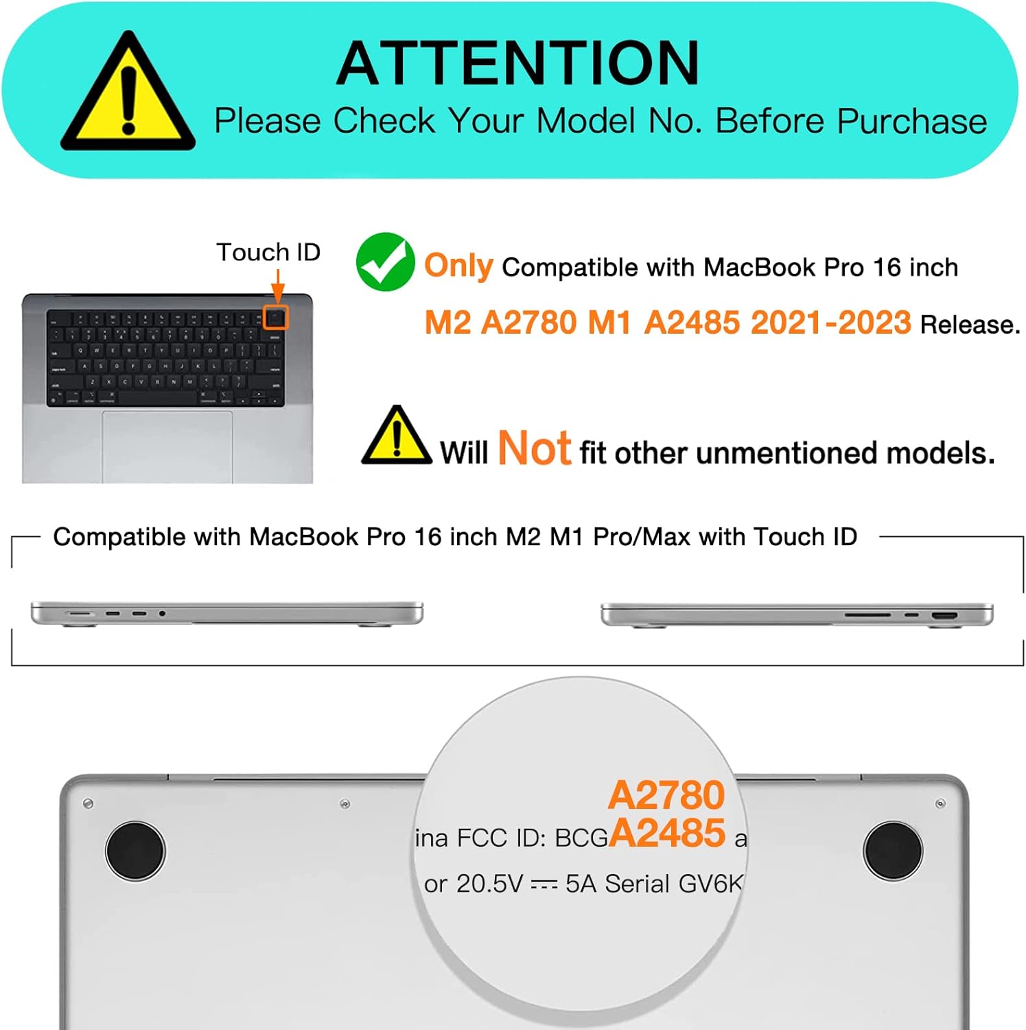 MOSISO USB C to USB Adapter 2 Pack&Compatible with MacBook Pro 16 inch Case 2023 2022 2021 M2 A2780 A2485 M1, Plastic Hard Shell Case&Keyboard Cover&Screen Protector&Storage Bag, Black&Space Gray