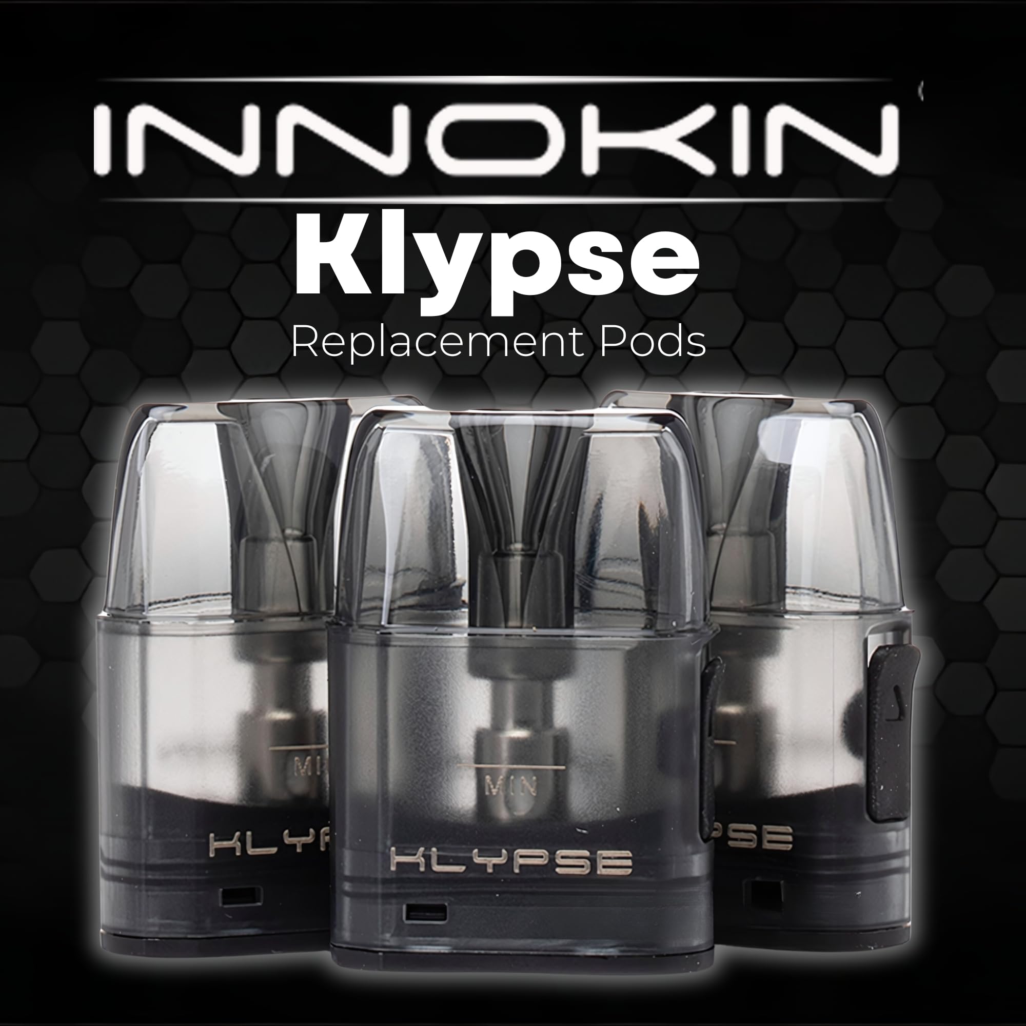 Born To Vape presente INNOKIN Klypse Cartouche de rechange pour kit Klypse  - Pack de 3 - (0,8 ohm)