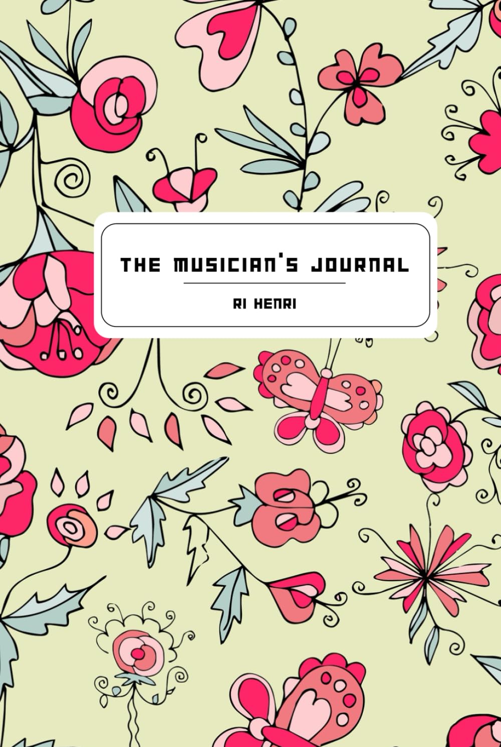 Carnet de musique pour compositions et notes de chansons avec partition