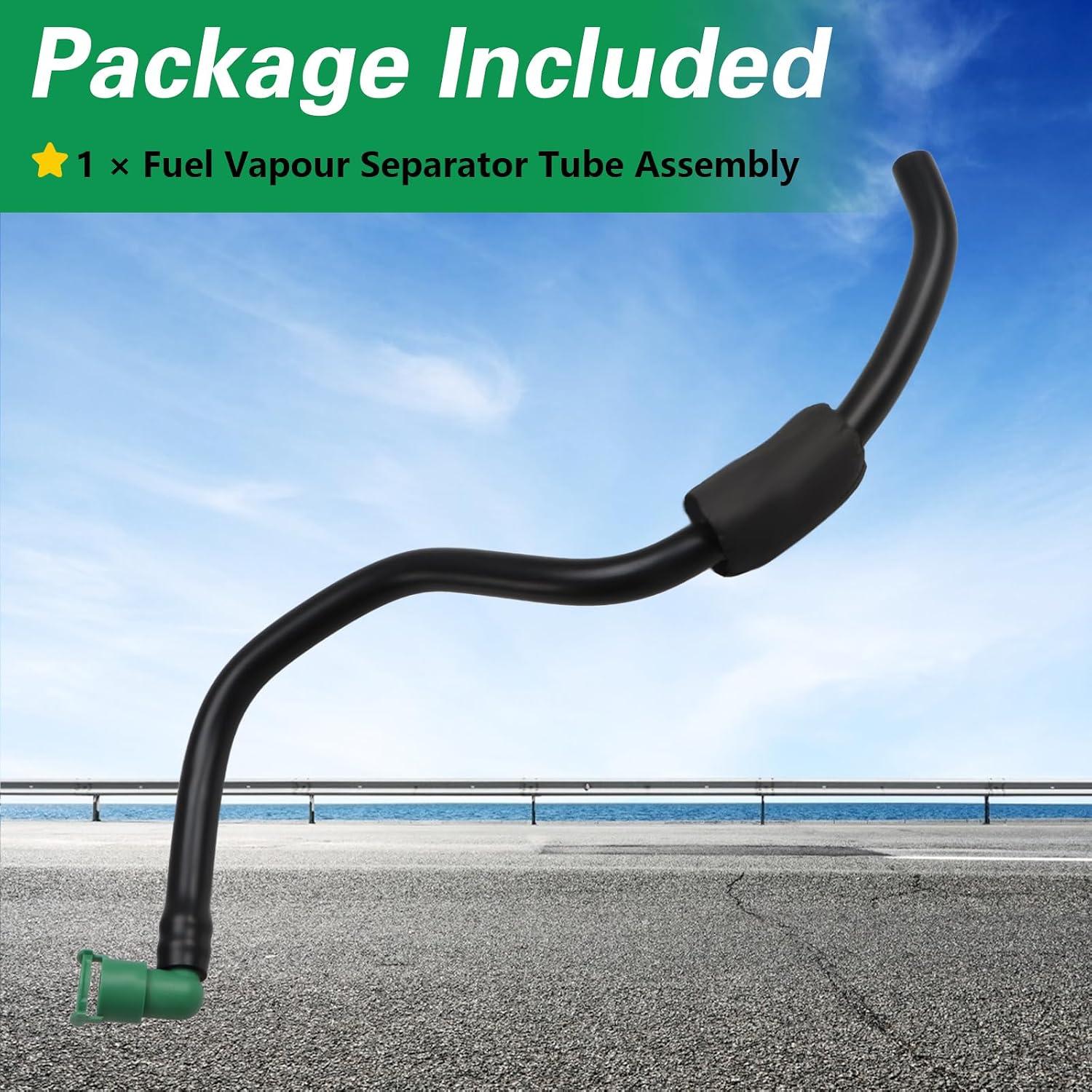 Fuel Vapour Separator Tube Assembly, Vapor Purge Valve Hose Line Tube Compatible with Ford Expedition F-150 F-250 Lincoln Navigator Replace#: F75Z-9D289-AA