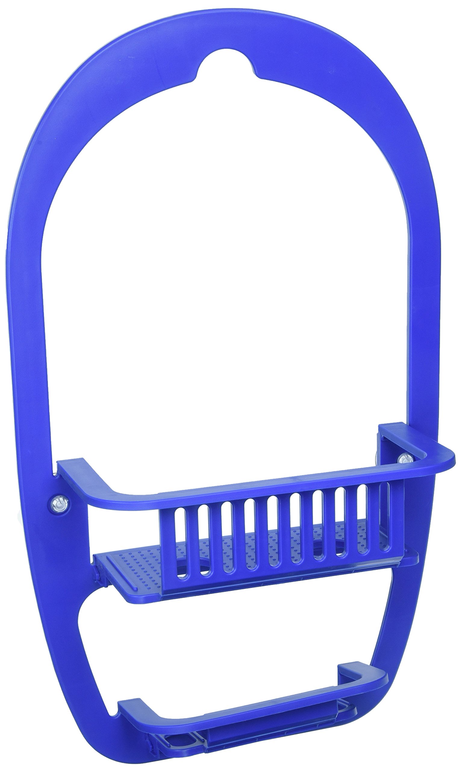 Ginsey Home Solutions BeU Folding Shower Caddy, Blue