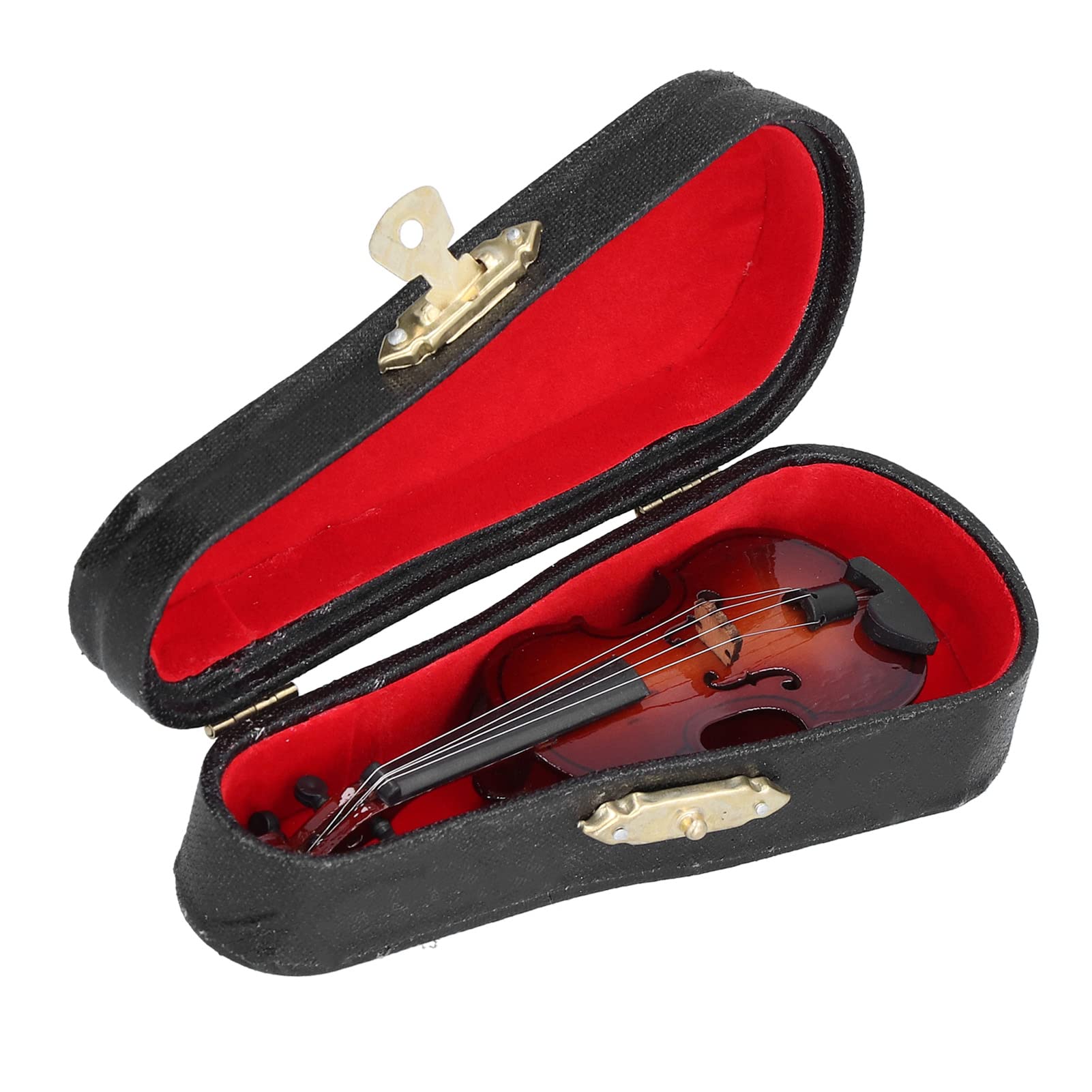 Atyhao Modello di Violoncello, Violoncello in Miniatura Mini Modello di Violoncello con Supporto e Mini Squisito Strumento Musicale Ornamento Decorativo Artigianale per L'home