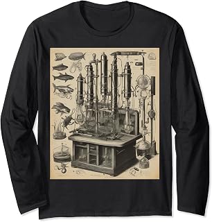 Marine Biology Research Old Equipment Long Sleeve T-Shirt