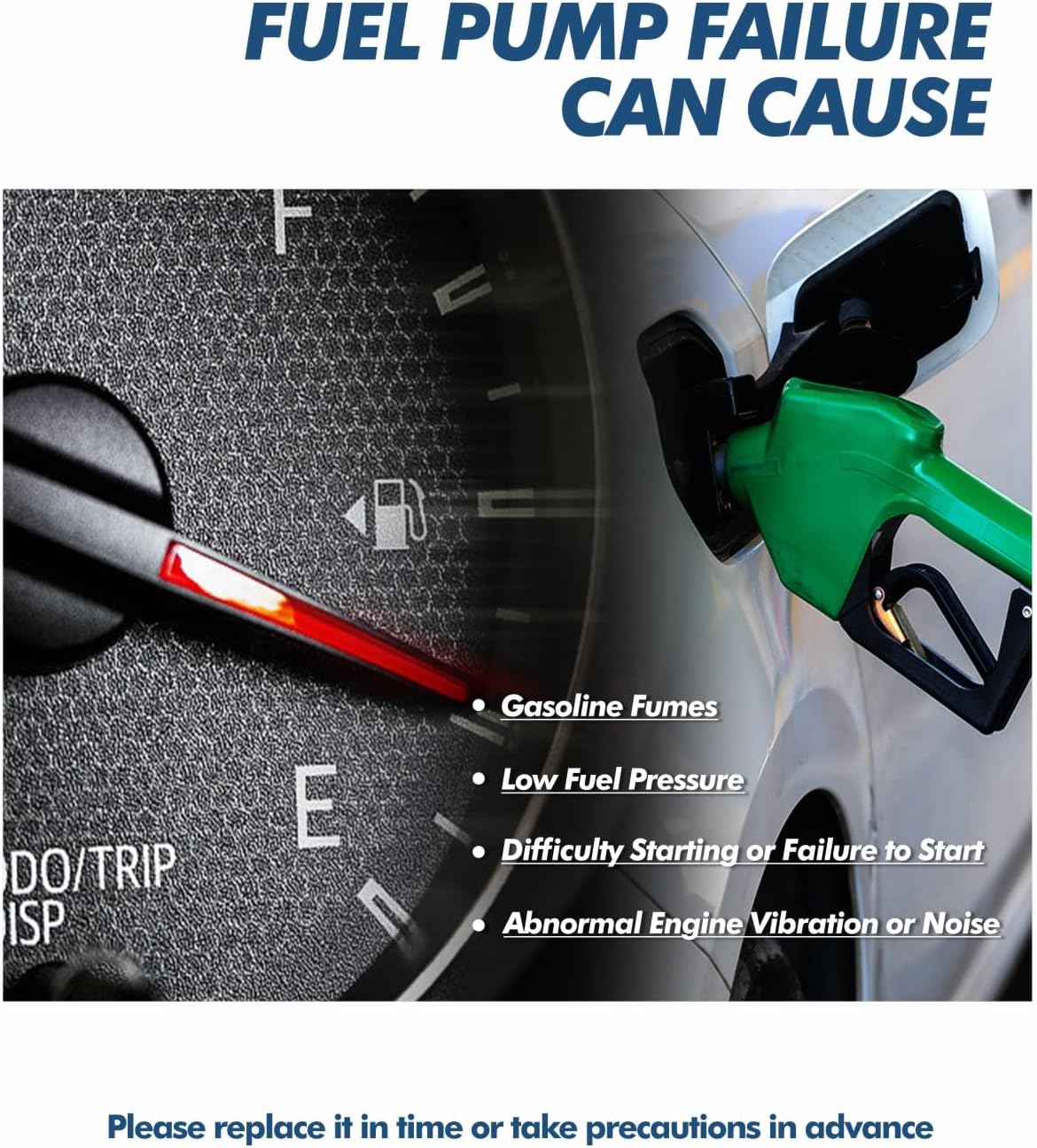 KELOKE Electric Fuel Pump Module Assembly Compatible with Mercedes-Benz 1998-2003 CLK320, 2000-2001 CLK430, 1995 C36 AMG, 1997-2000 C230, 1995-2000 C280, 2.3L 2.8L 3.6L 4.3L, Replace# 0004704994