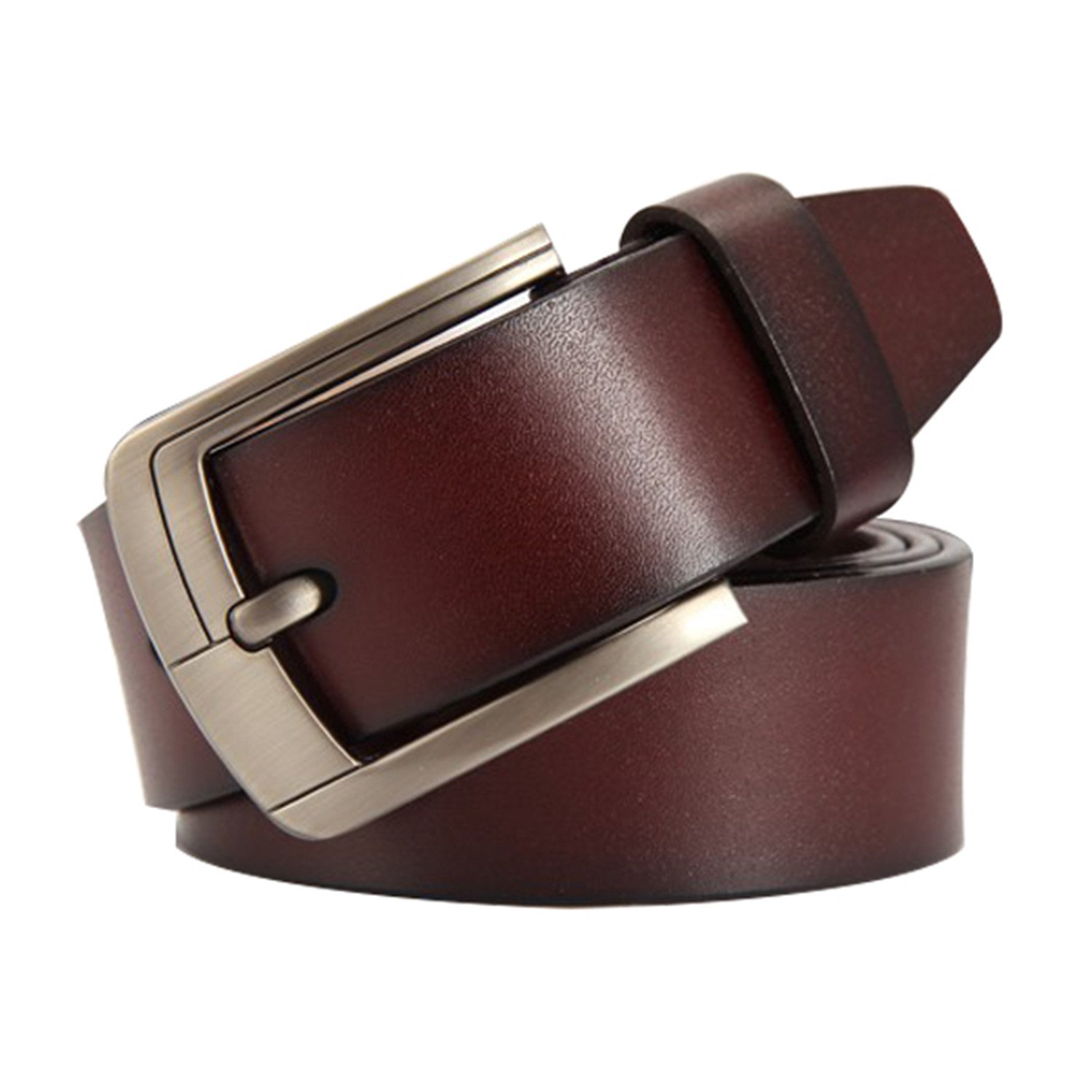 Men's belt leather belt men male leather strap pin buckle casual men's belts ceinture homme