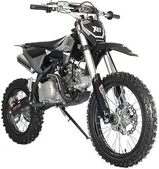 X-PRO X17 125cc Automatic Transmission Dirt Bike with Electric Start, Big 17"/14" Tires!