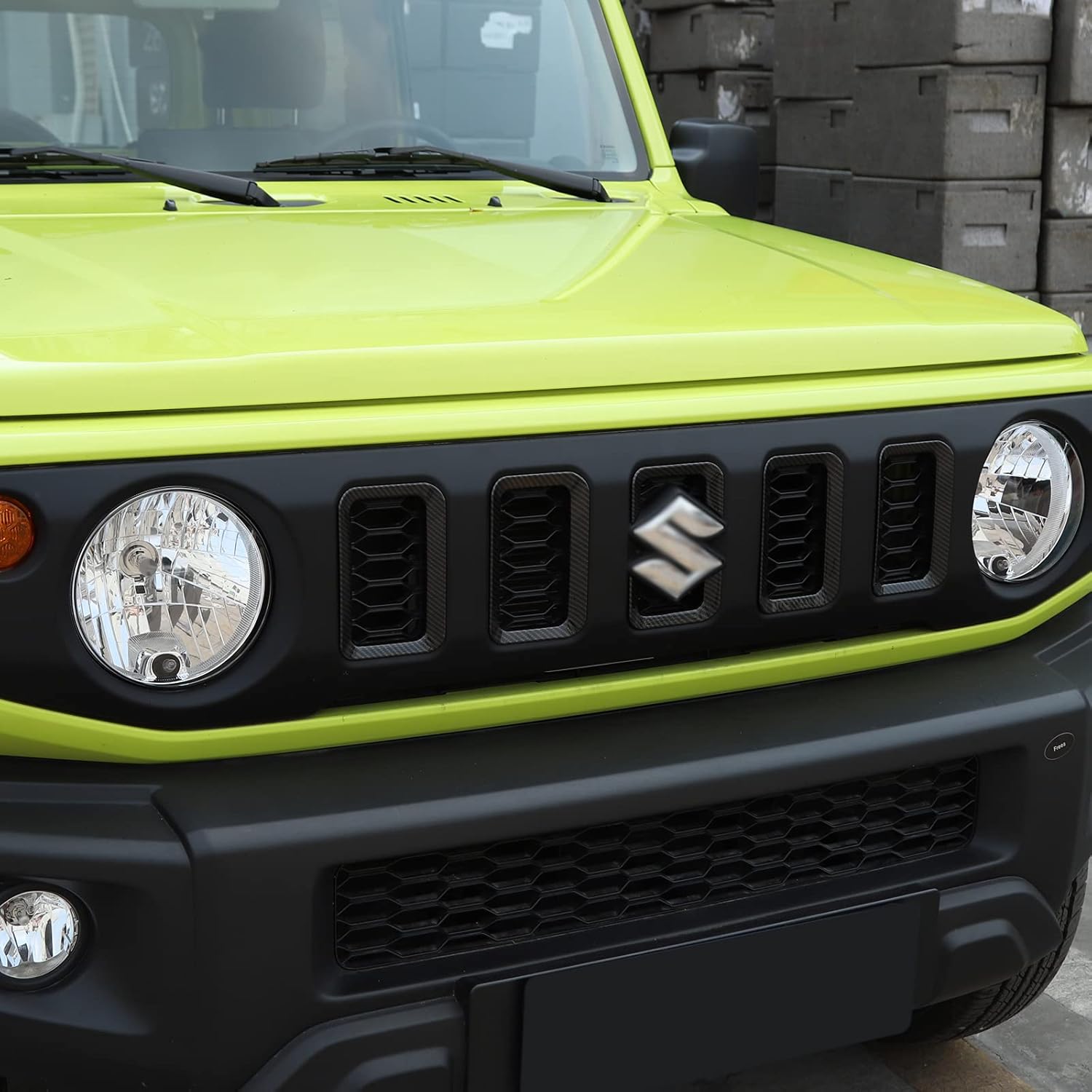 ANTC ヘッドランプカバー グリルカバー スズキ ジムニー 外装 Jimny 