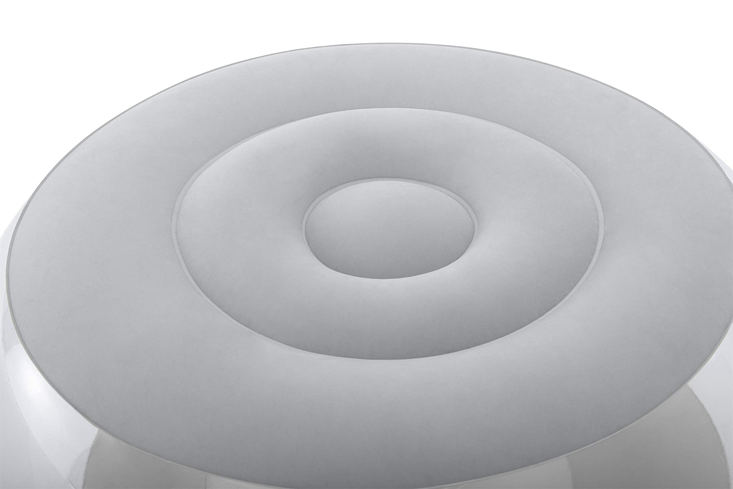 BESTWAY Pouf gonflable rond avec LED multicolore 82 x 82 x 41 cm