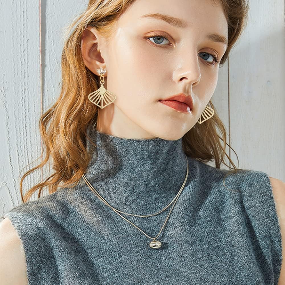 DICOSMETIC 12Pcs Flower Earrings Findings 18K Gold Plated Cubic Zirconia Stud With Loops, Rhinestone Posts, Brass Studs With Ear Nuts for DIY Jewelry Making, Pin: 0.8mm - Image 6