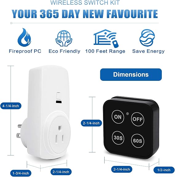 Thick Garbage Disposal Splash Guard and Wireless Switch Kit Bundle