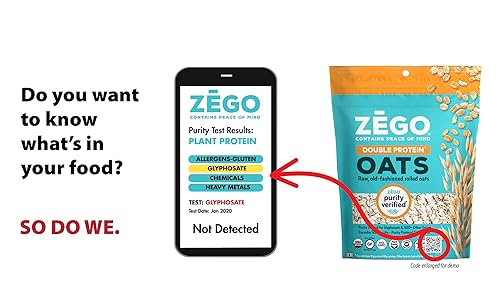 Miniatura 6 de ZEGO Foods Organic, Superfood Avena y Muesli, certificado sin gluten (Cinnamon Twist) 13oz