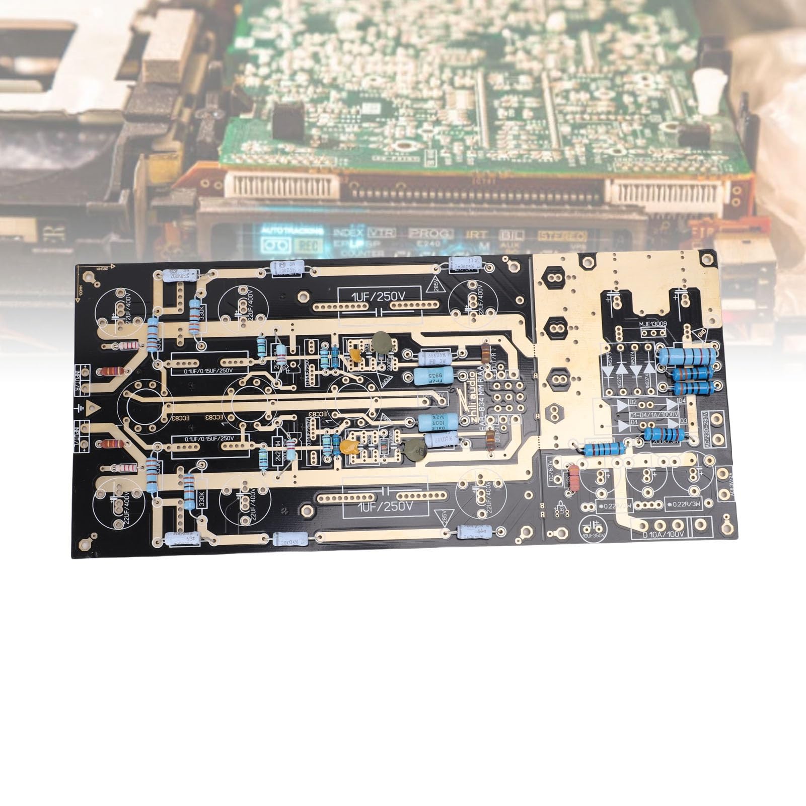 Kit PCB MM Phono Amplifier Board 130x285mm con Diodi per gli Appassionati di Altoparlanti HiFi